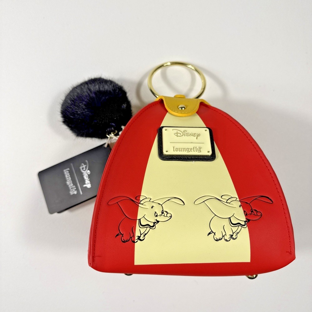 Loungefly Dumbo Circus Tent Figural Crossbody Bag BoxLunch Exclusive